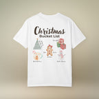 Christmas Bucket List Graphic Tee