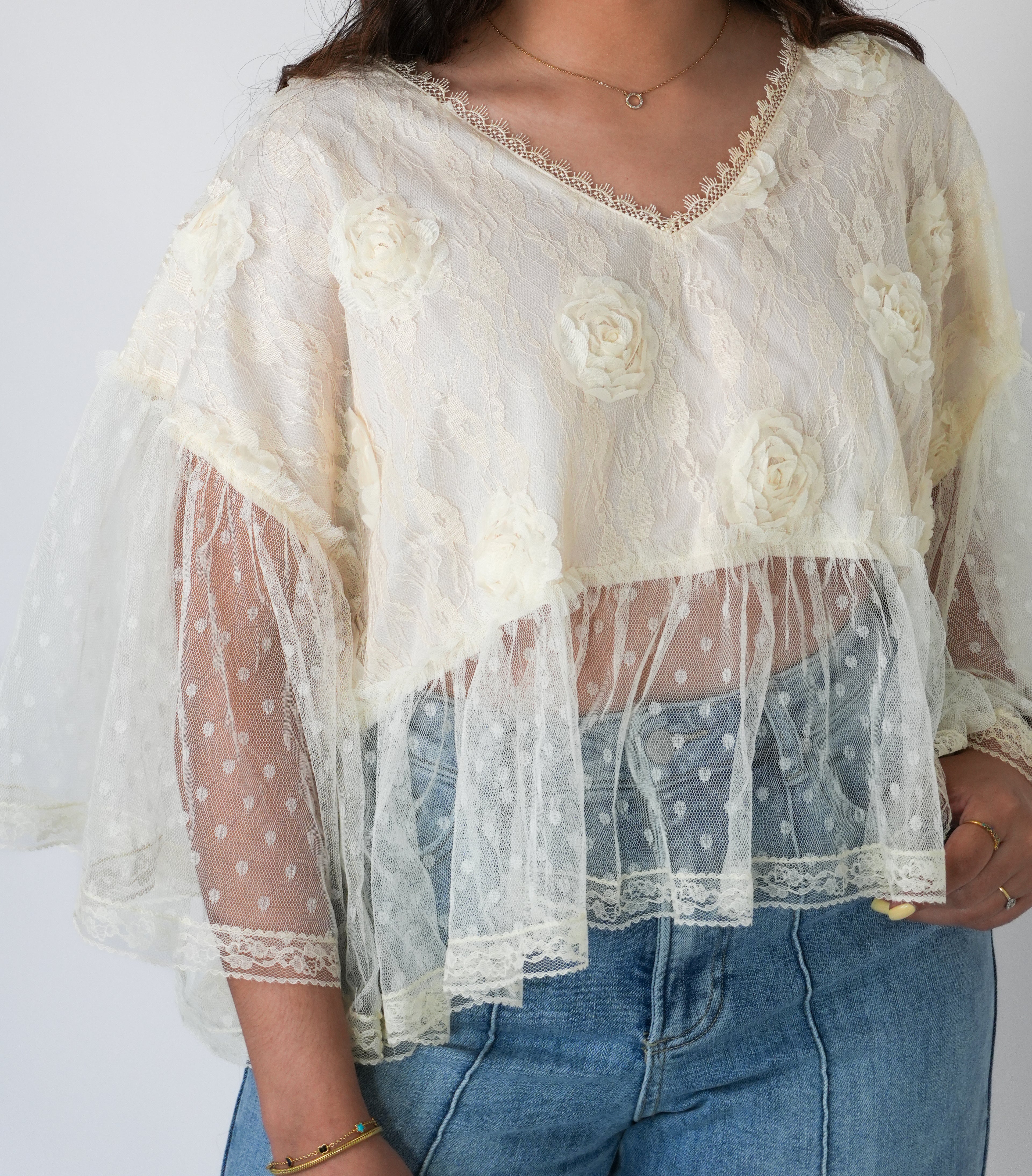Roselle Lace Blouse