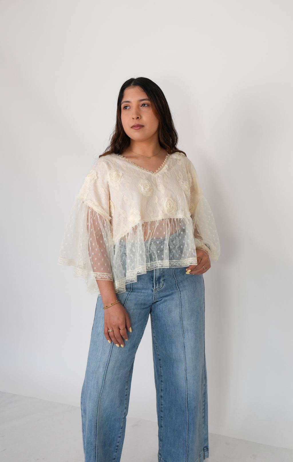 Roselle Lace Blouse