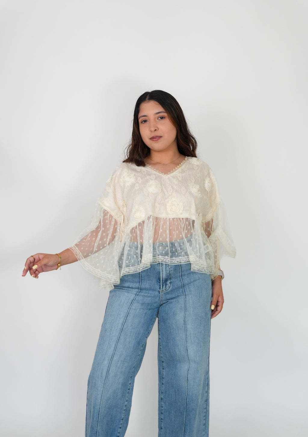Roselle Lace Blouse