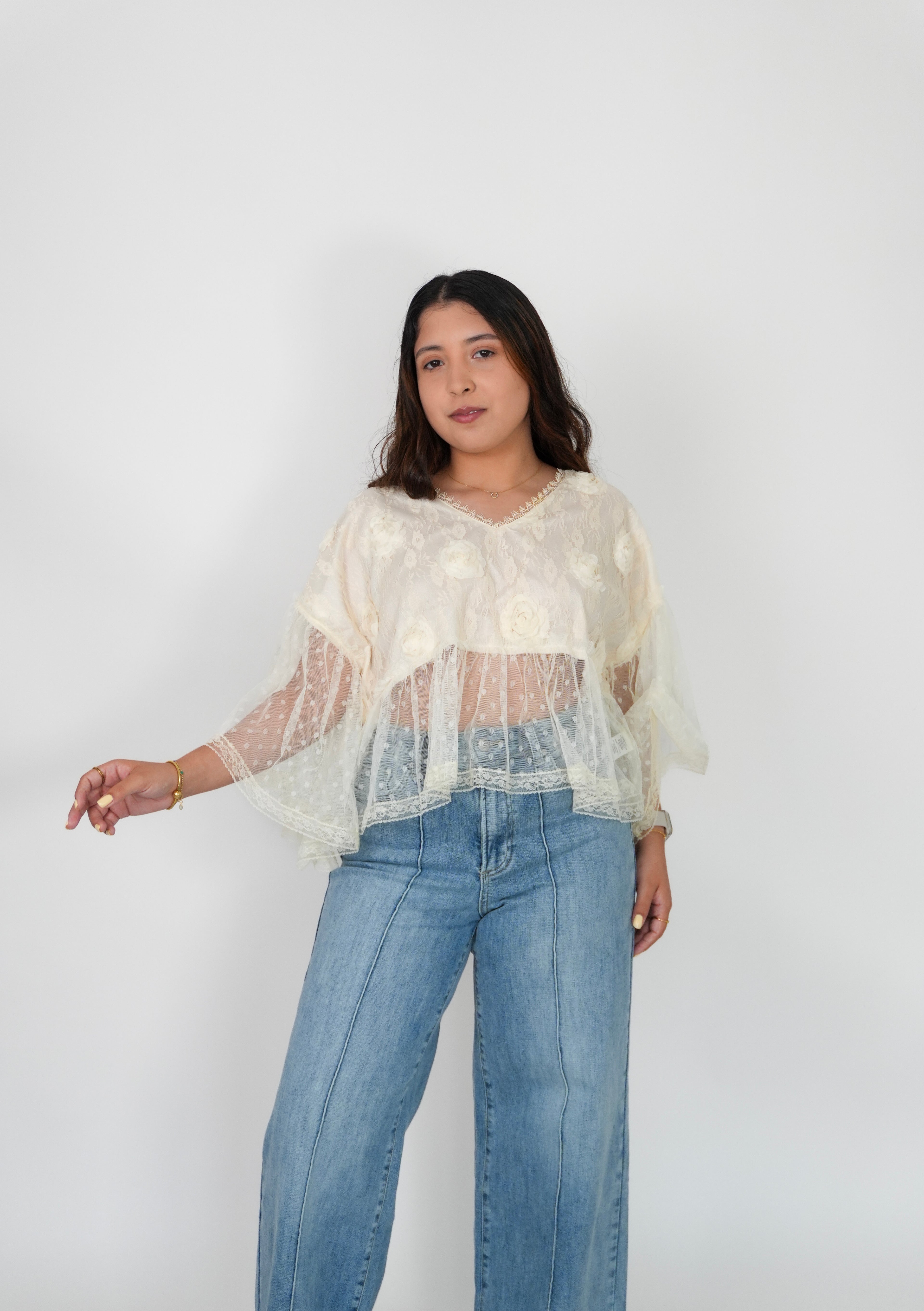 Roselle Lace Blouse
