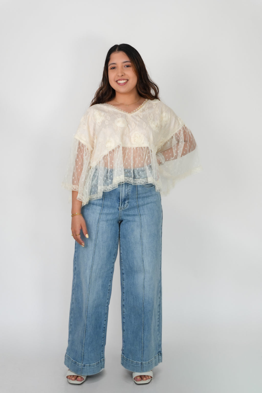 Elara Wide Leg Jeans