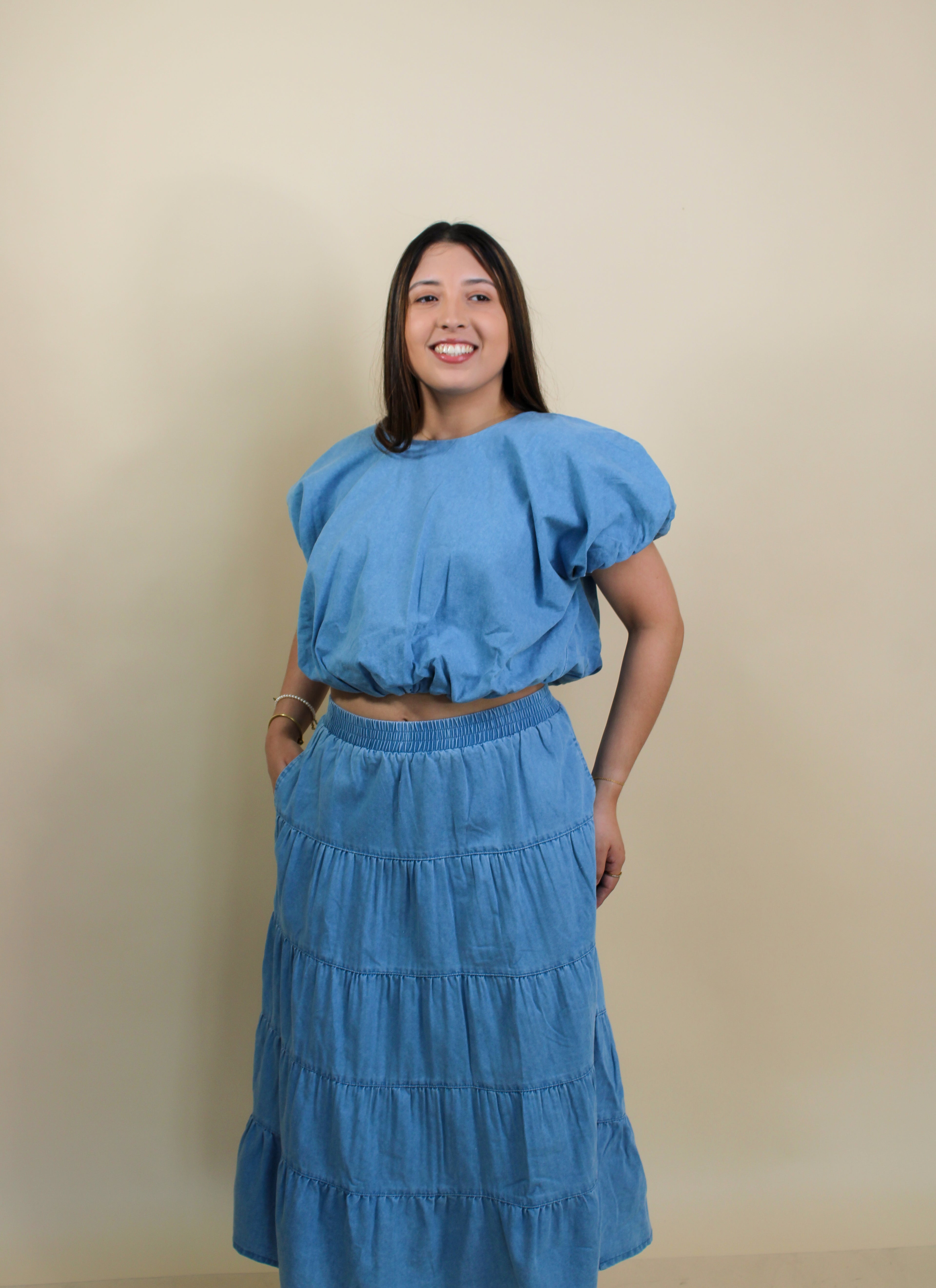 Celeste Tiered Skirt