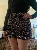 Holiday Chocolate Shine Shorts