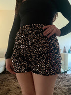 Holiday Chocolate Shine Shorts