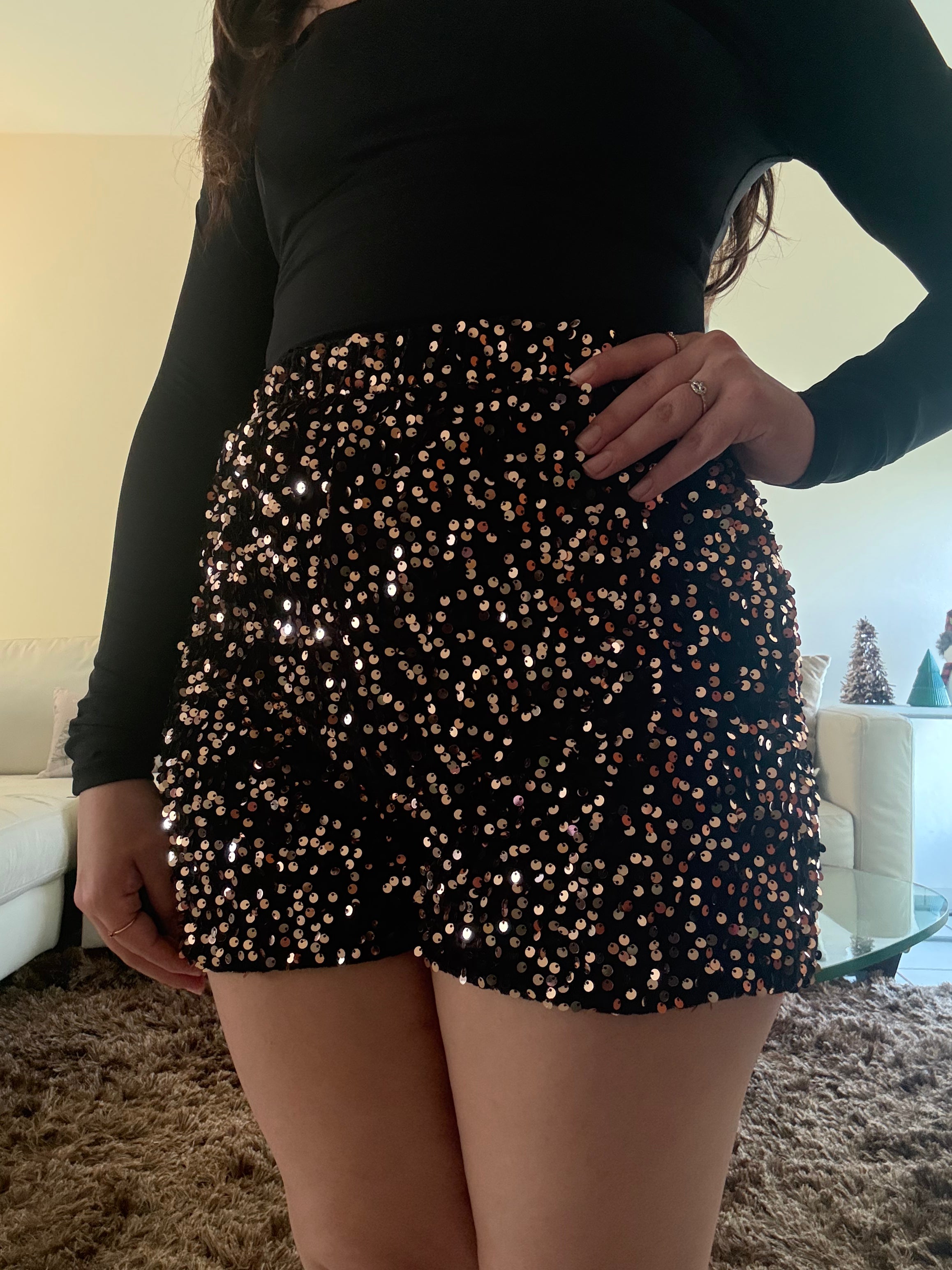 Holiday Chocolate Shine Shorts