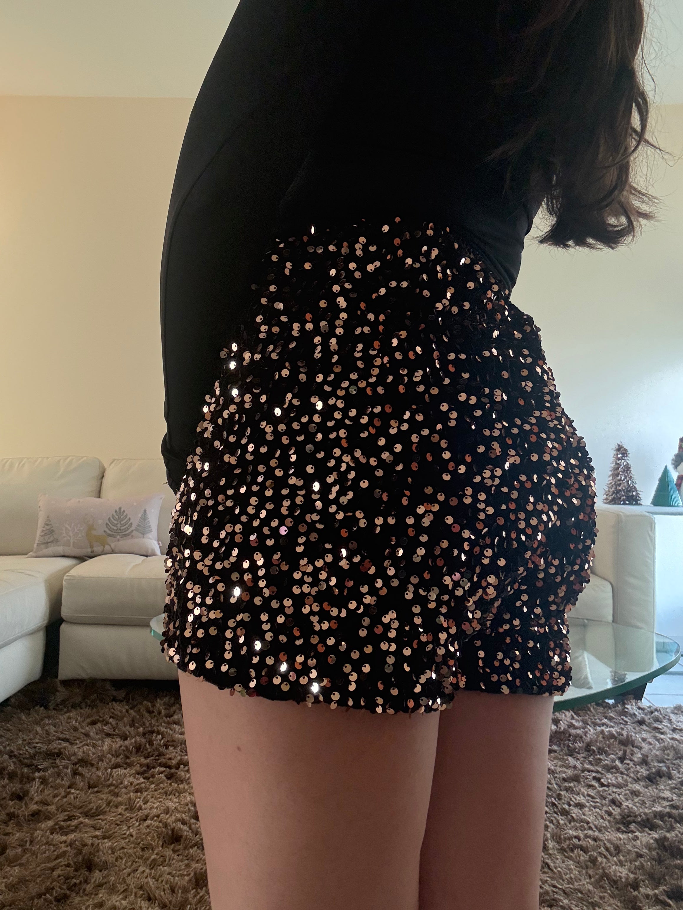 Holiday Chocolate Shine Shorts