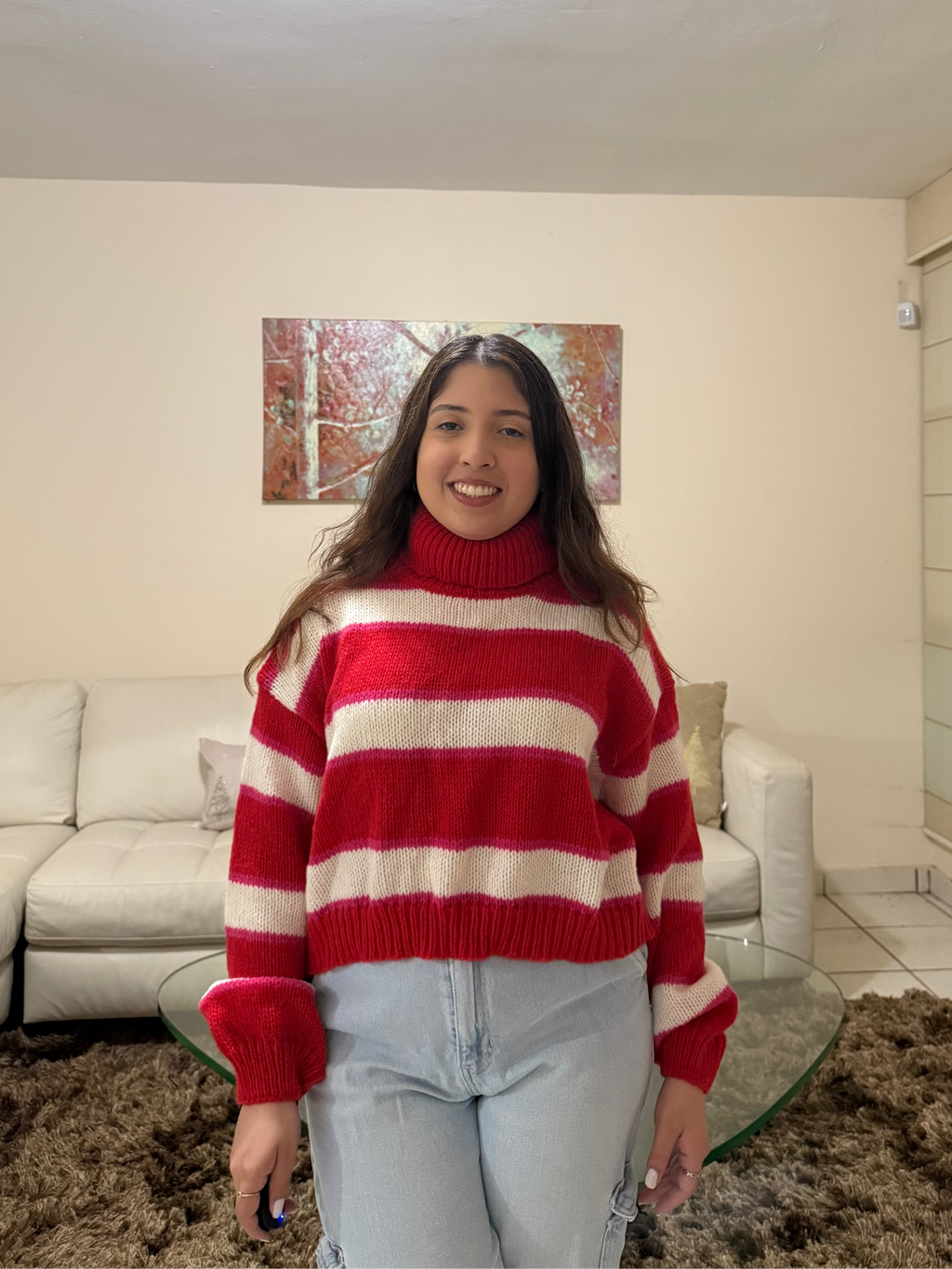 Candy Cane Stripe Sweater