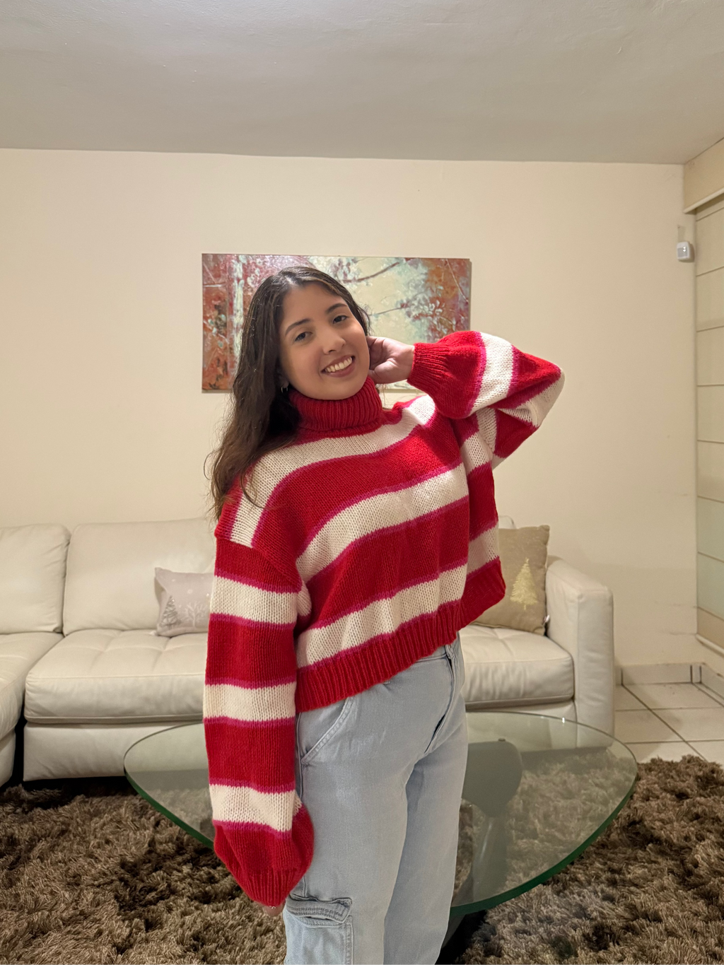 Candy Cane Stripe Sweater