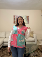 Pink Holiday Vest