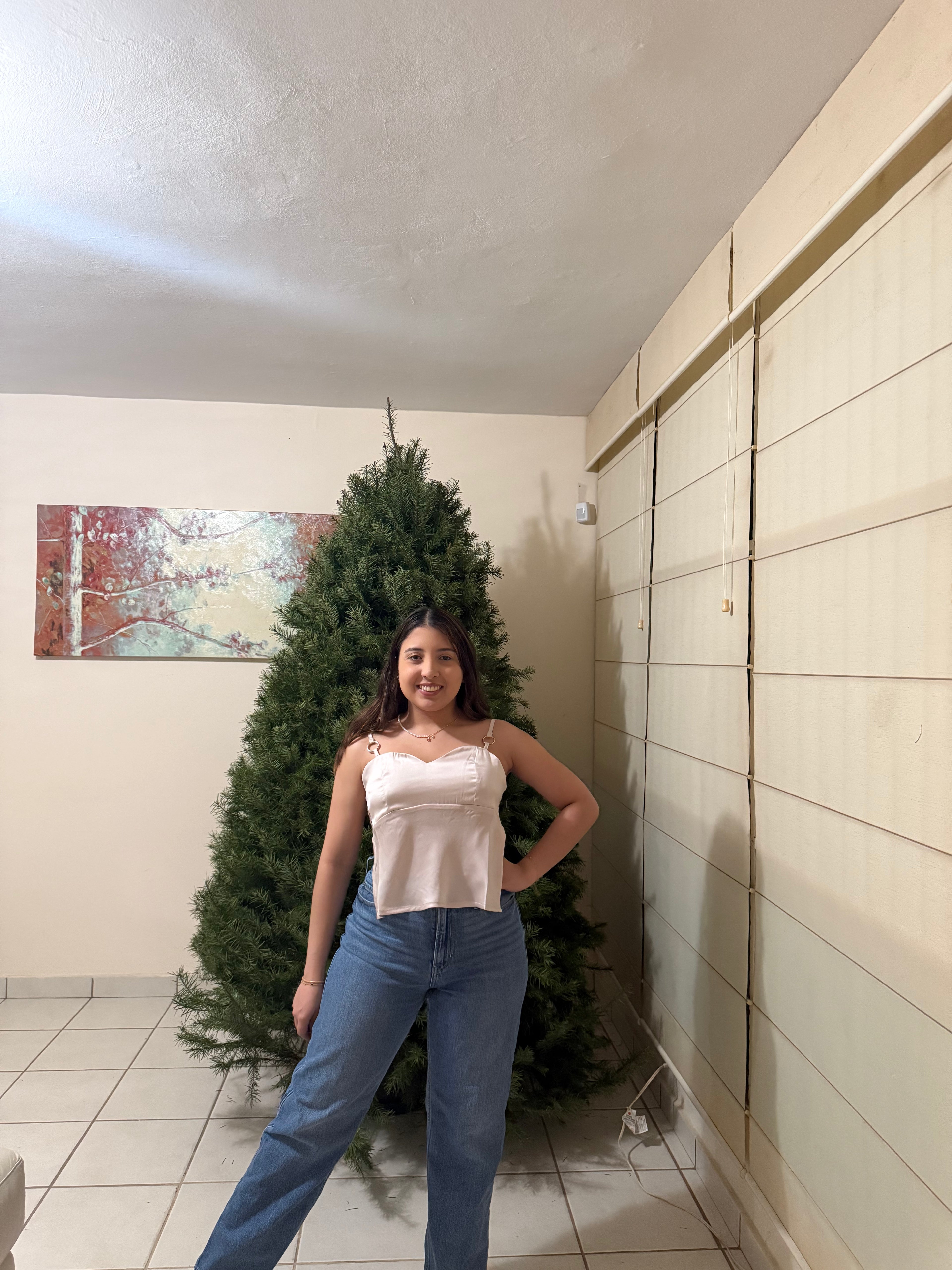 Bella Satin Cami Top