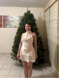 Aurora Satin Dress